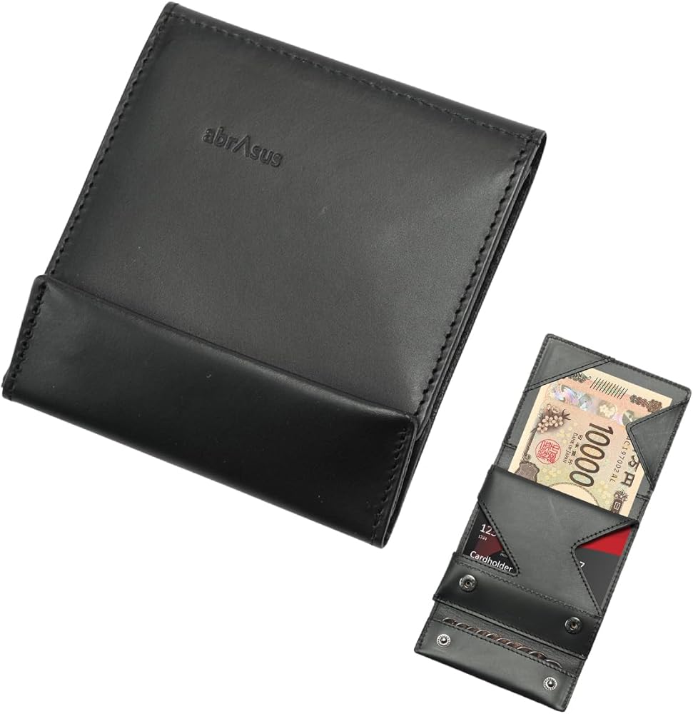 Amazon.co.jp: [アブラサス] 薄い財布 ブッテーロレザーエディション