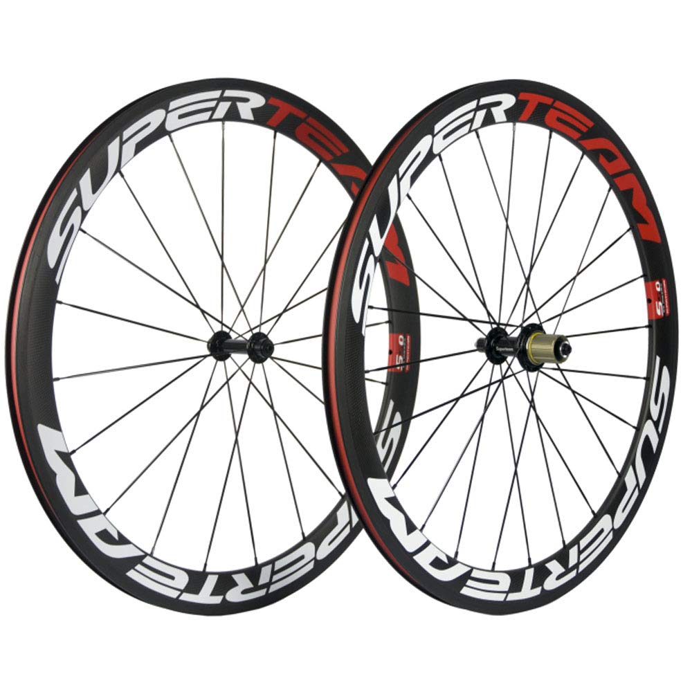 Amazon | SUPERTEAM 50mm クリンチャ ーホイールセット700c 23mm