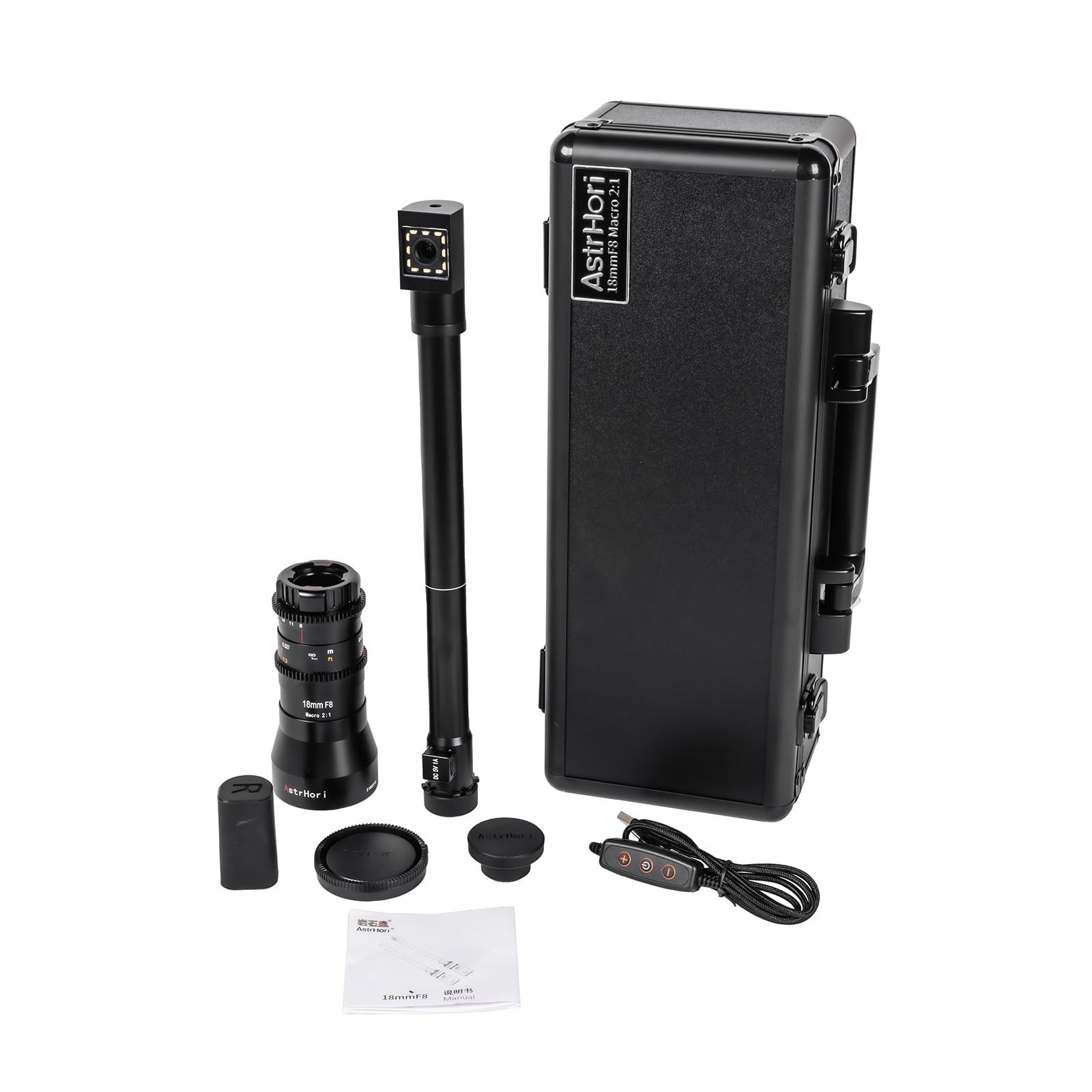 Amazon.com : AstrHori 18mm F8 Macro 2X Probe Lens 90-Degree Angle