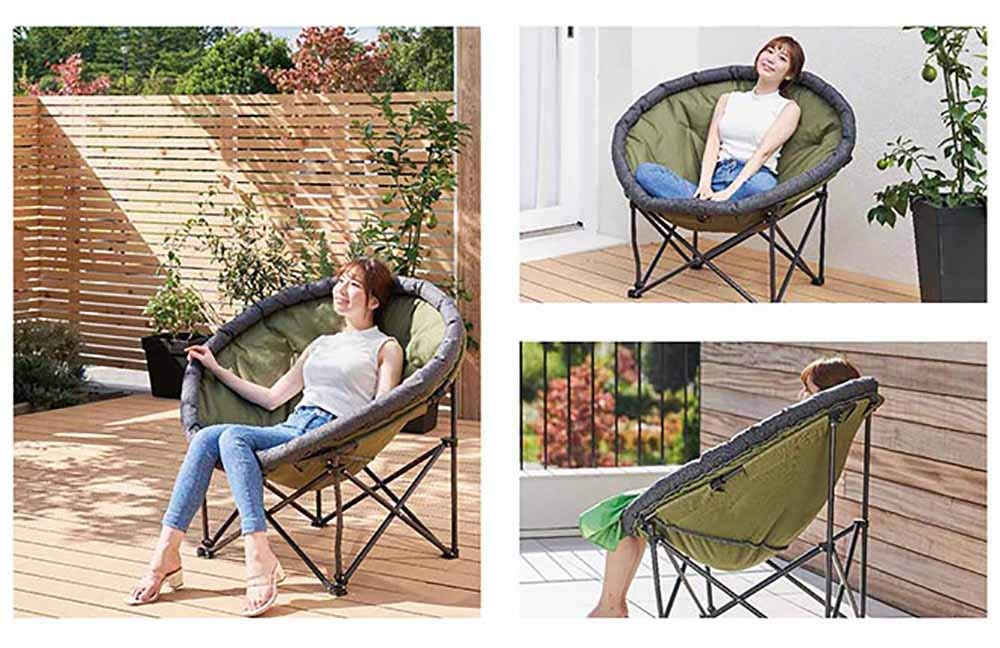 Amazon.co.jp: Luoda ルオーダ チェア アウトドア 折りたたみ 1人用