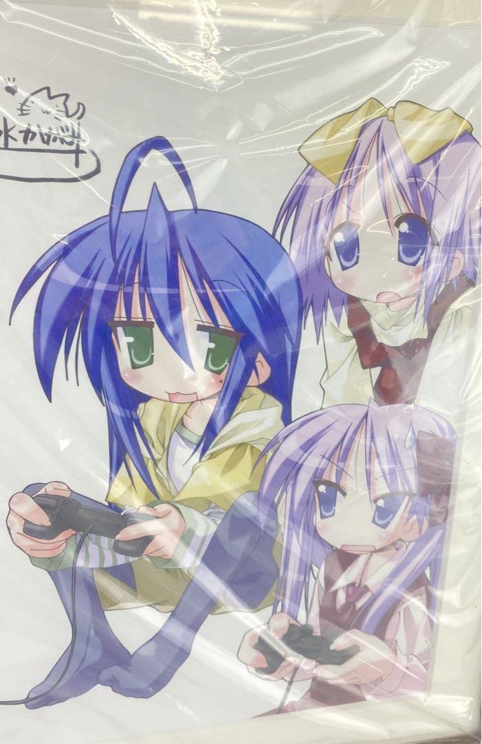 Amazon.co.jp: らきすた らきすた 1巻ジャケ 複製原画 美水かがみ