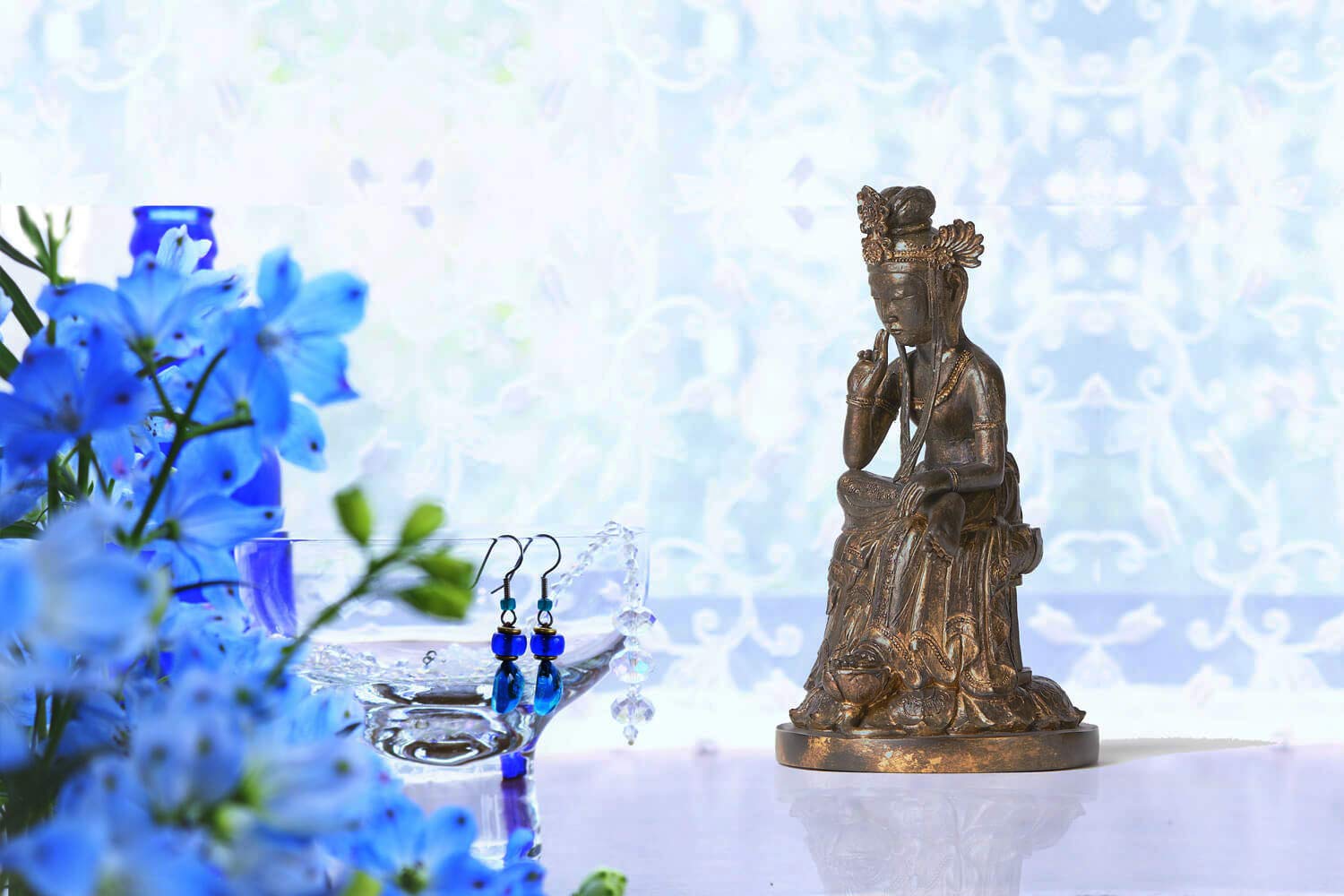 Amazon.co.jp: イスム TanaCOCORO[掌] 金銅弥勒＿仏像 フィギュア イS