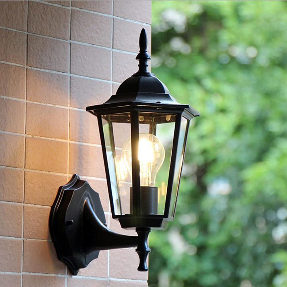 Amazon.co.jp: Mengjay レトロな壁ランプ-アンティーク屋外壁ランプE27