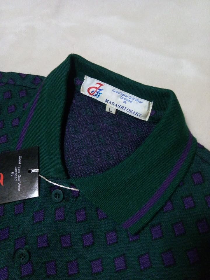 J's JUMBO ジャンボ尾崎 総柄 ポロシャツ 花柄 刺繍 サイズXL 【公式通販】