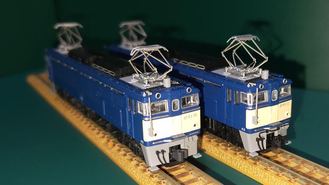Amazon.co.jp: TOMIX 92125 JR EF63形電気機関車(2次形・青色)セット