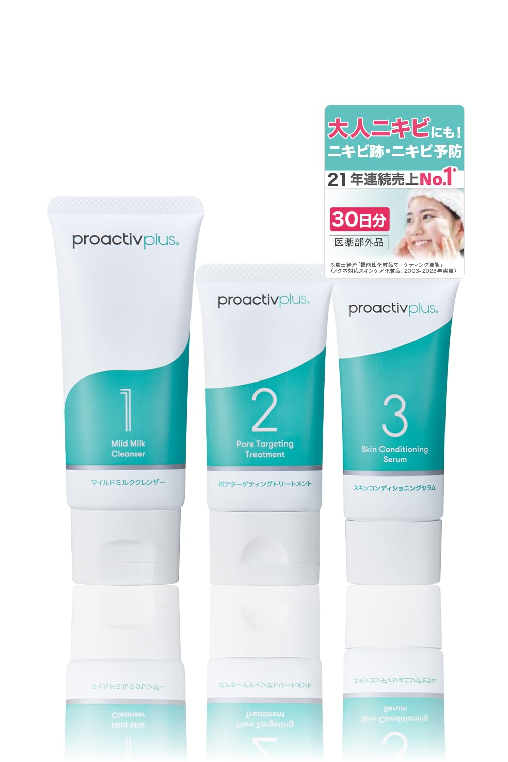 Amazon.co.jp: 【くり返すニキビを根本から防ぐ。】 プロアクティブ +
