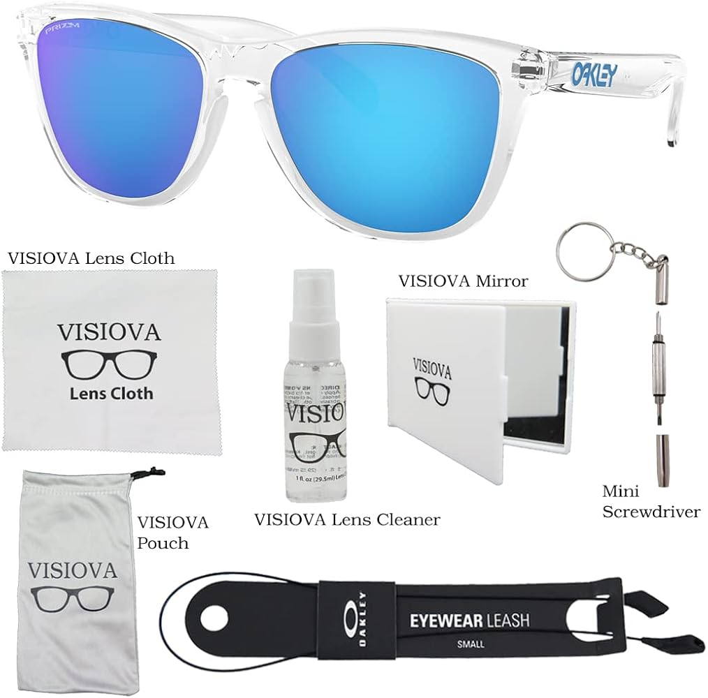 Amazon.com: Oakley Frogskins OO9013 9013D0 55mm Crystal Clear