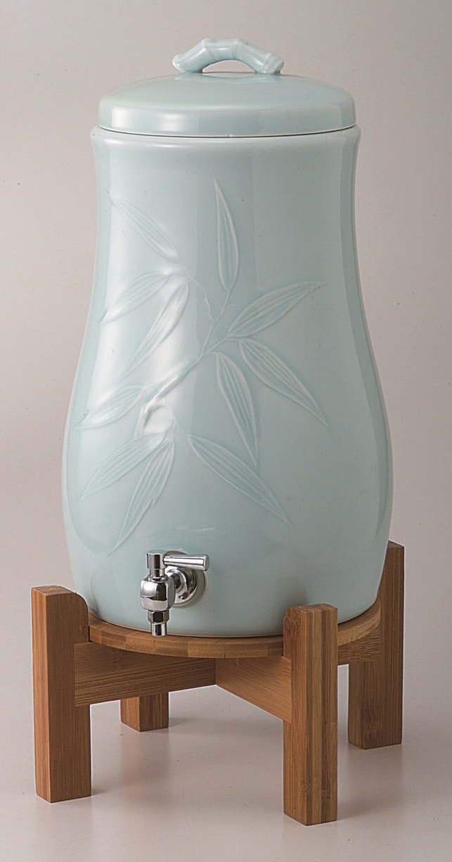 Amazon｜西海陶器 青磁笹 百年のしずく(5L) 60396｜浄水器・整水器