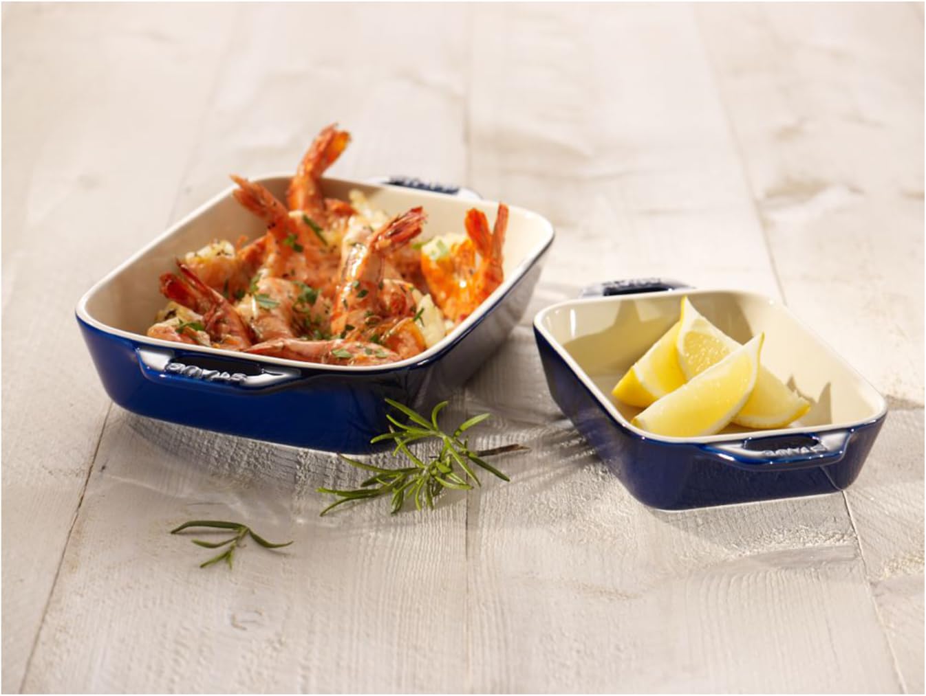 Amazon｜staub ストウブ 「 レクタンギュラー ディッシュ グランブルー