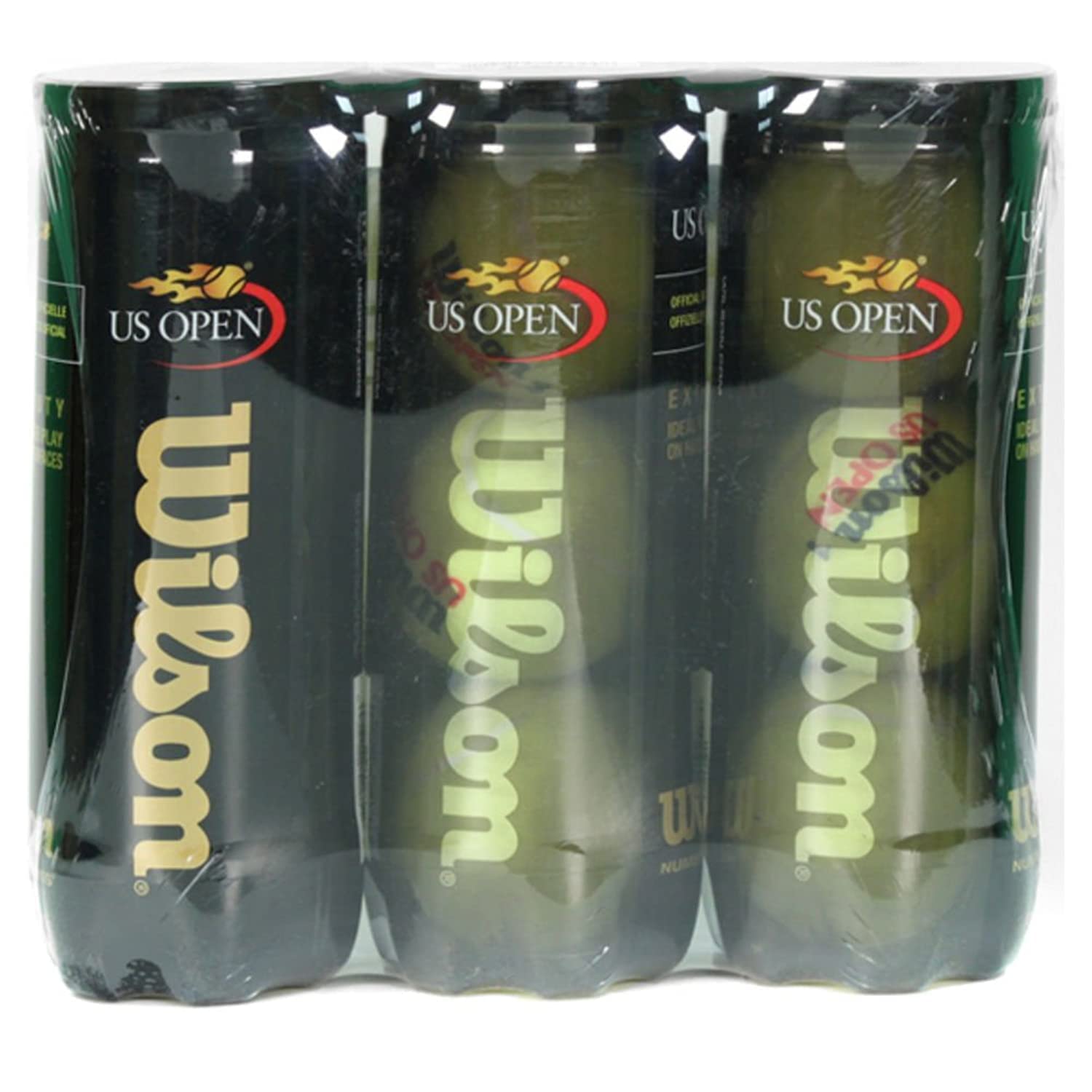 Amazon | Wilson US Open Extra Duty Tennis Balls 3パック | Wilson