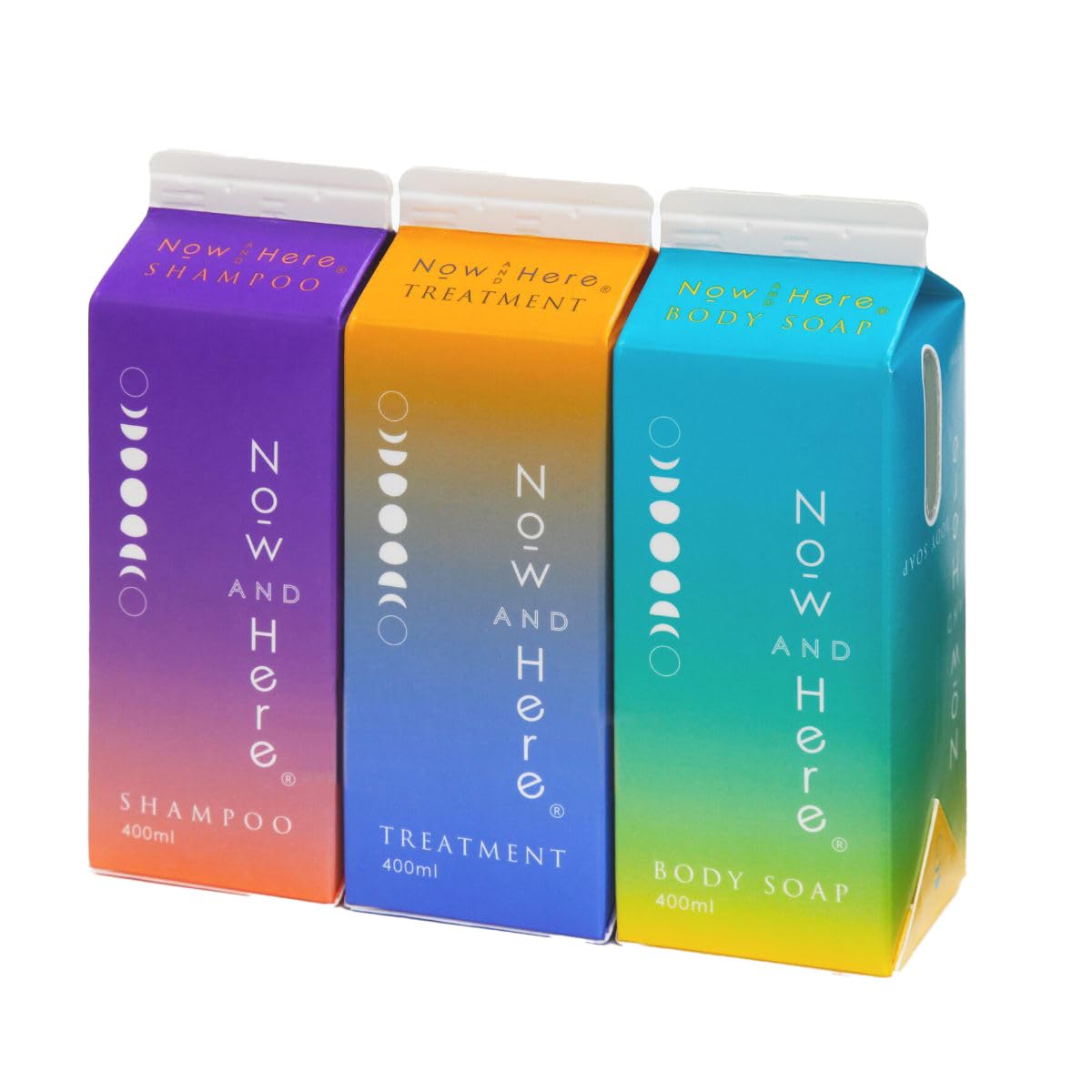 Amazon | Now and Here ヘアケアセット ［ シャンプー/トリートメント