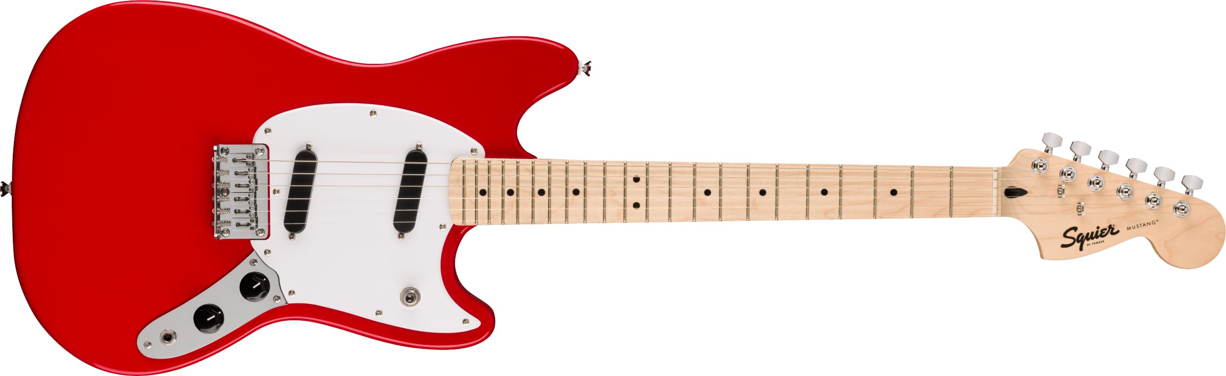 Amazon.com: Squire Sonic Mustang Electric Guitar, Torino Red