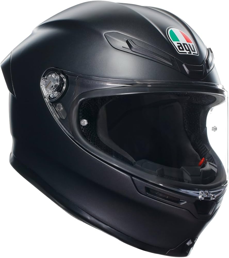 Amazon.co.jp: エージーブイ(Agv) K6 S JIST Asian Fit - MATT BLACK
