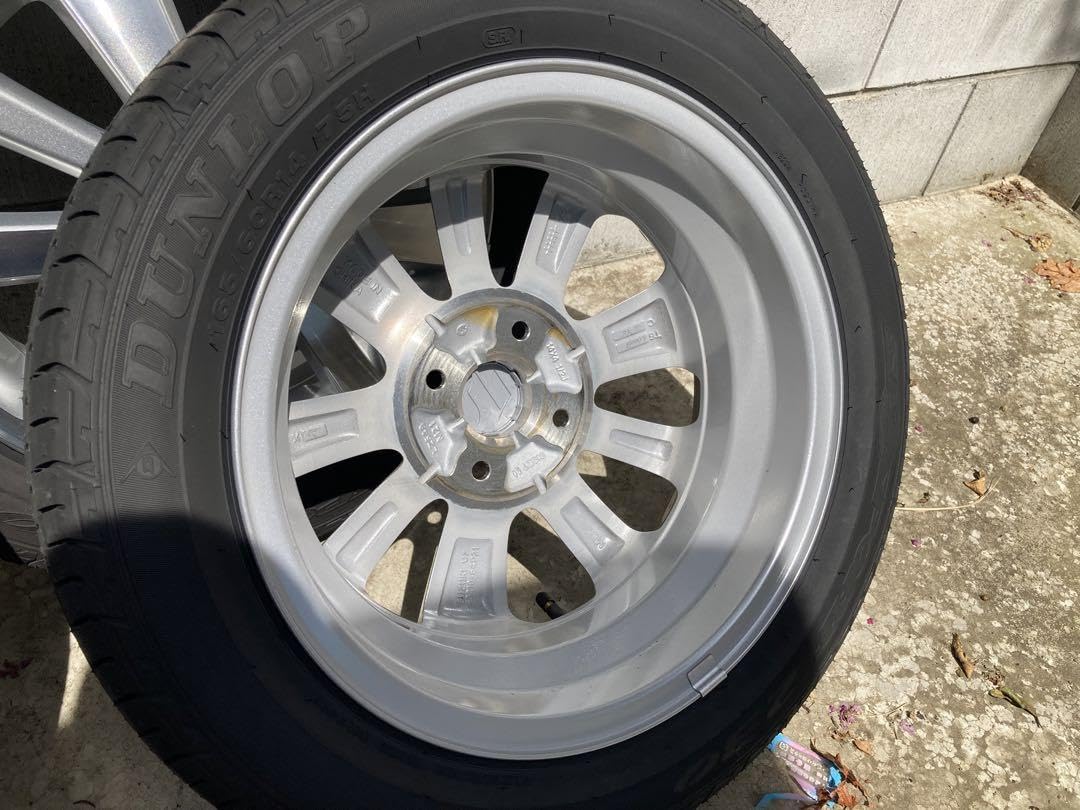 Amazon.co.jp: エブリィワゴンDA17W 純正アルミホイールタイヤセット