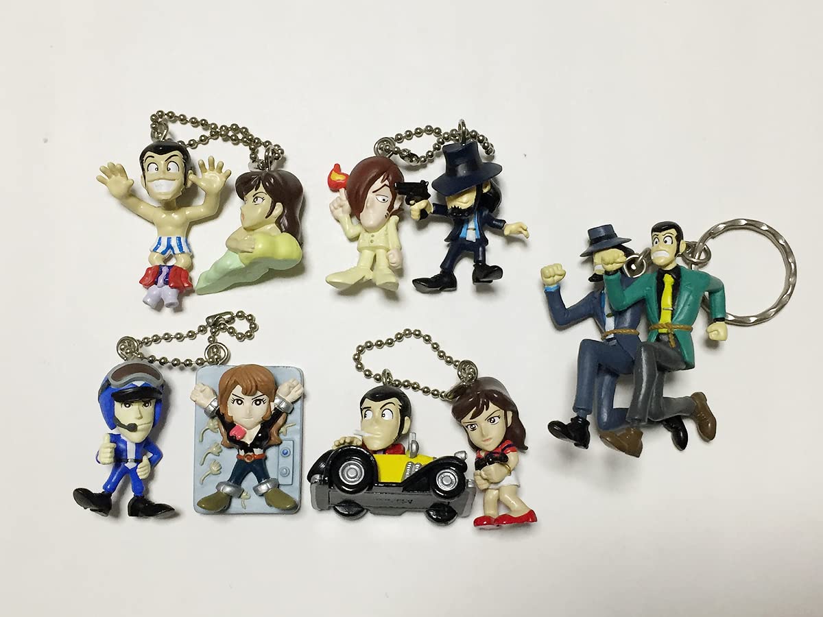 Amazon.co.jp: ルパン三世 ツインマスコット フィギュアキーホルダー