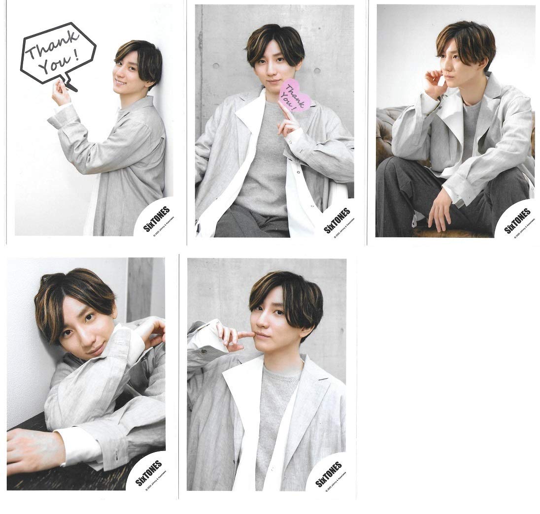 Amazon.co.jp: 京本大我 Sixtones 1st Anniversary グッズ 撮影 オフ