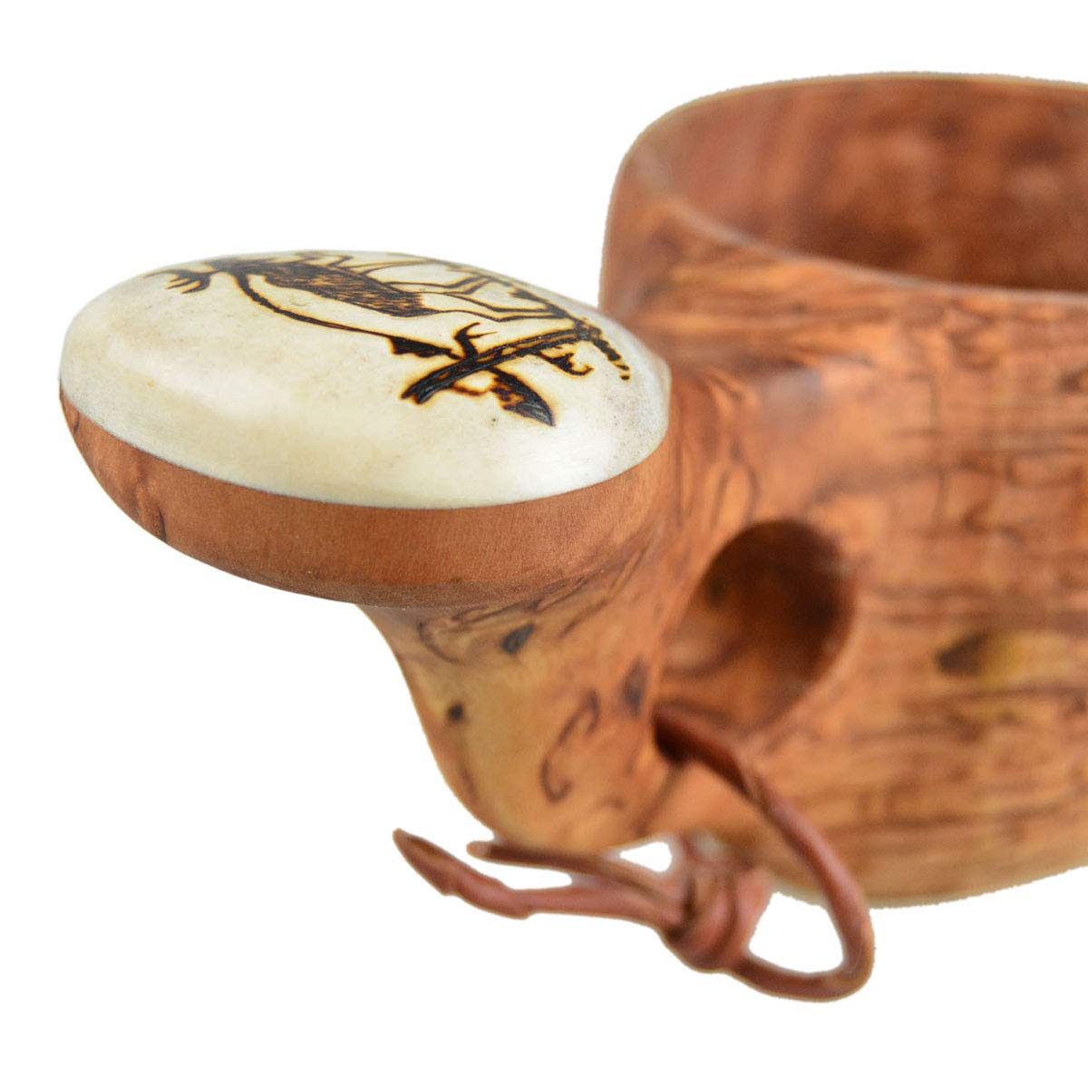 パッカタイデ カーリーバーチ＆ヘラジカのツノ ククサ Amazon.co.jp