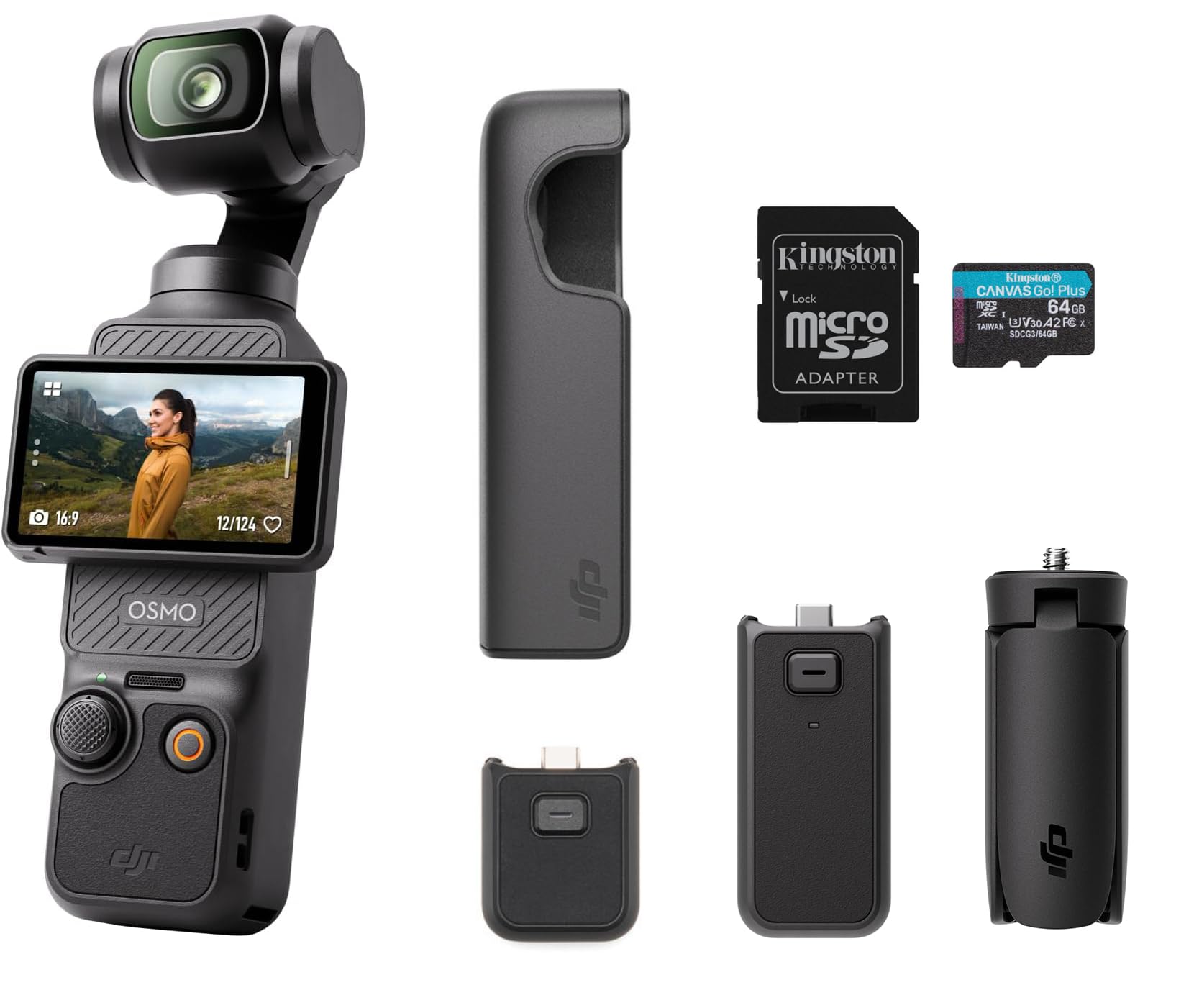 Amazon.com : DJI Osmo Pocket 3 Capture More Combo, Vlogging Camera