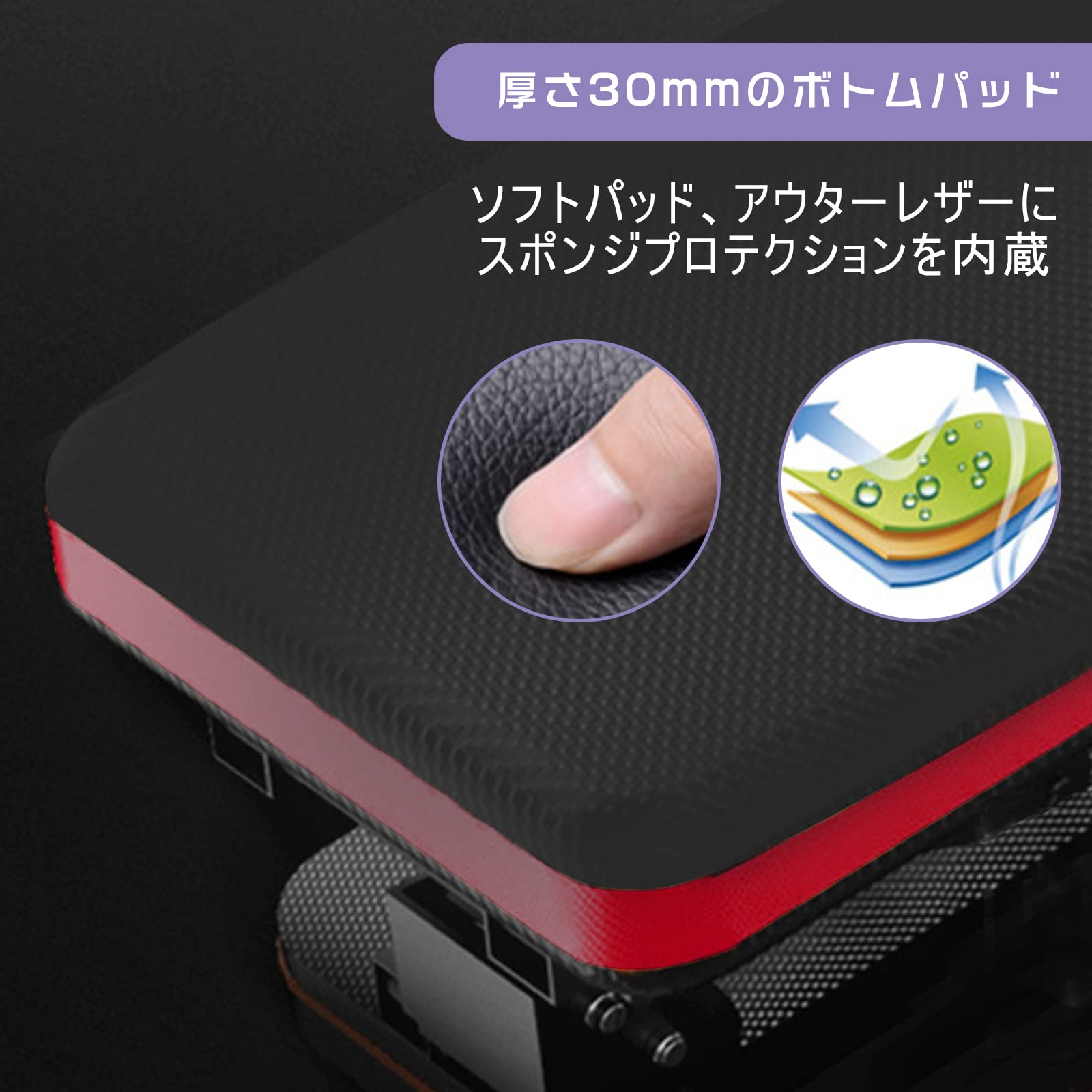 Amazon.co.jp: GOGOJUMP トレーニングベンチ フラットベンチ インク