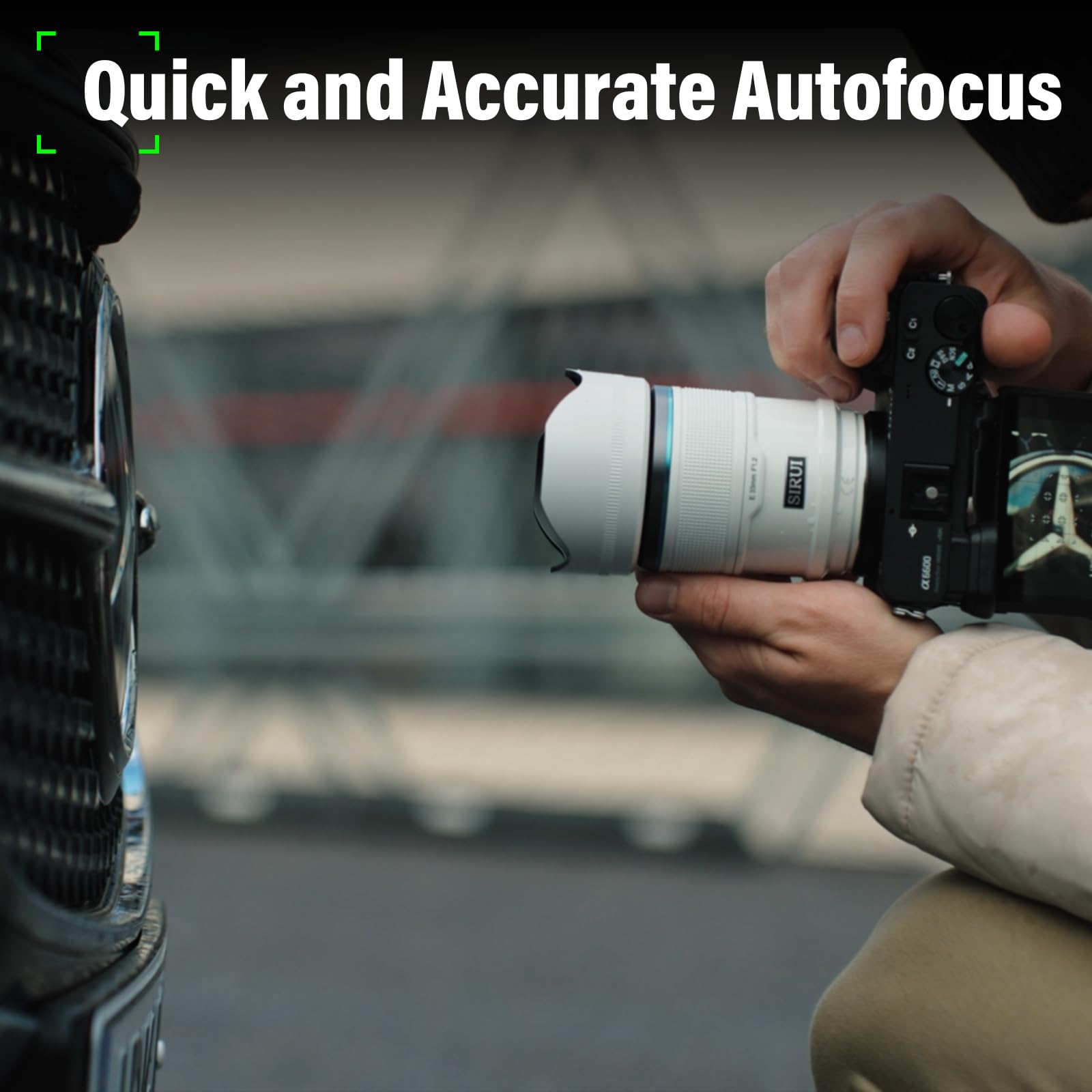 Amazon.com : SIRUI Sniper 33mm Autofocus Lens, F1.2 Wide Angle APS