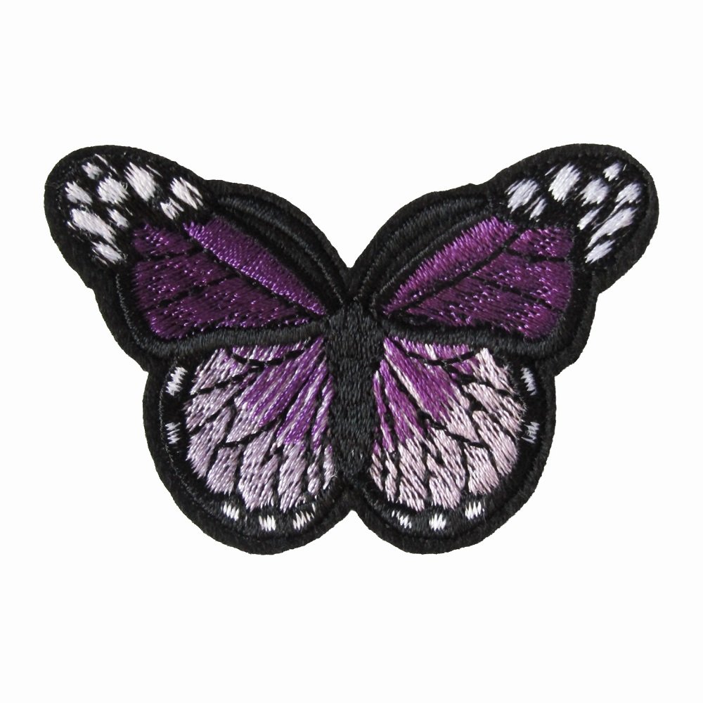 Amazon | アイロンワッペン 蝶 B (6) | バッジ | おもちゃ