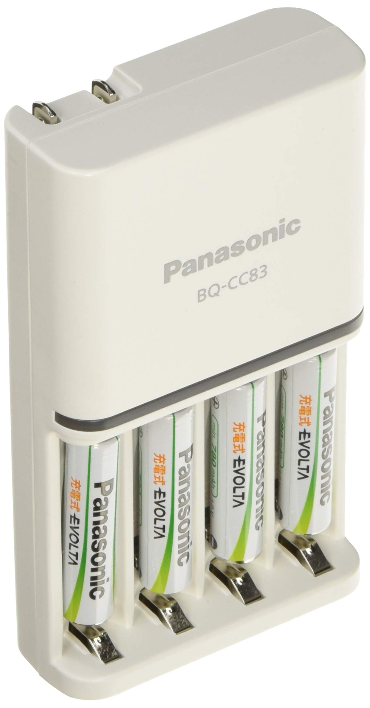 Amazon | パナソニック 単4形 充電式エボルタ 4本付充電器セット K