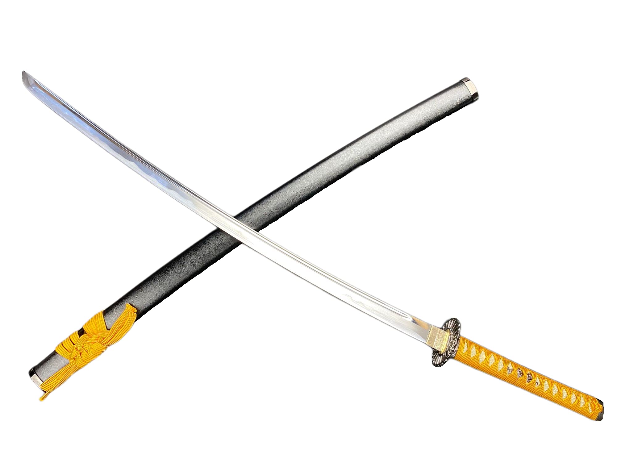 Amazon.co.jp: 模造刀 V.ROAD限定 オリジナル 菊一文字則宗大刀（黄