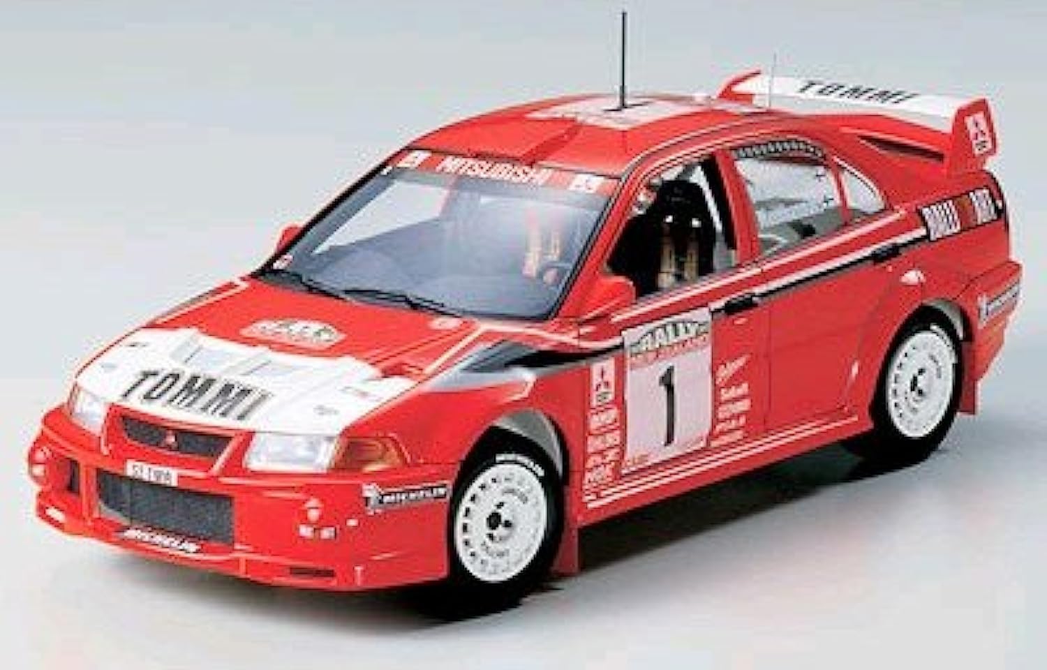 Amazon.com: Tamiya 1:24 Mitsubishi Lancer Evolution VI WRC : Arts