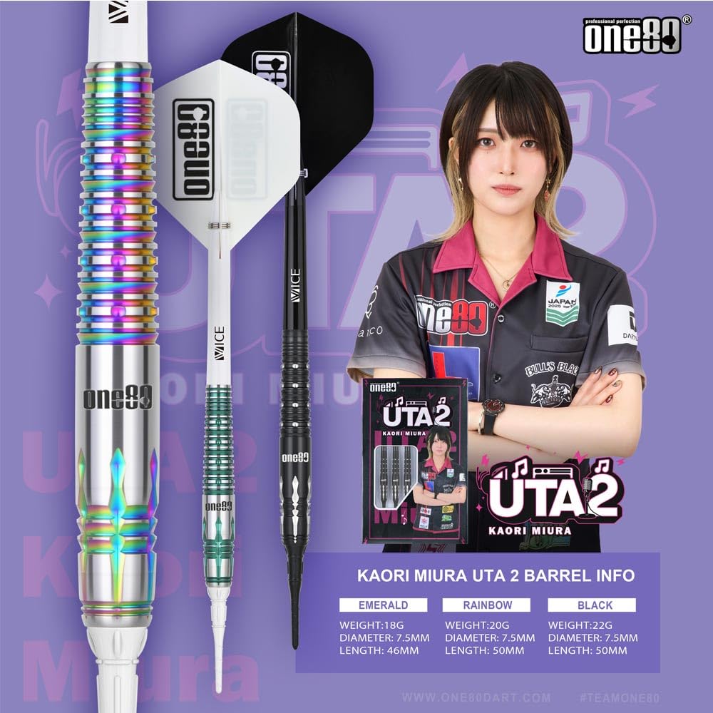 one89 UTA2 ダーツセット 22g one89 UTA2 ダーツセット 22g Amazon