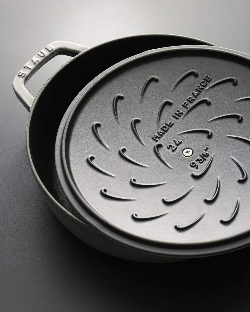 Amazon.co.jp: staub ストウブ 「 ブレイザー ソテーパン グレー 28cm