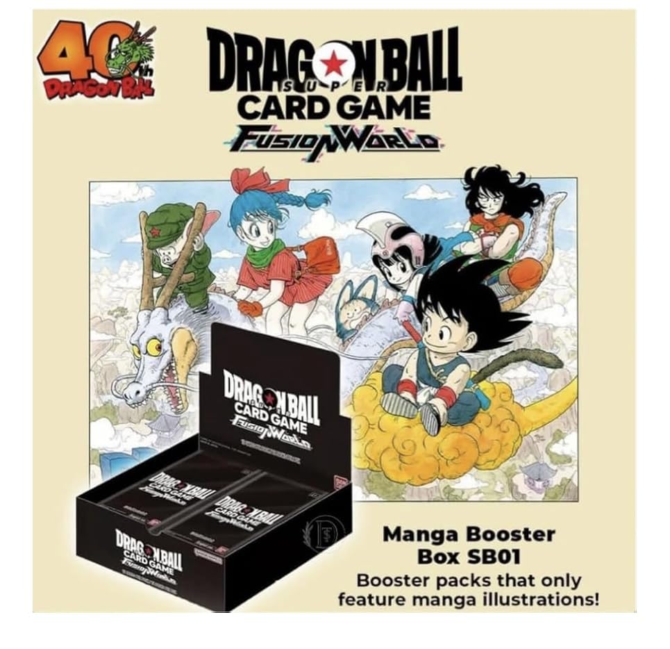 ドラゴンボールカードゲーム manga booster 01 未開封ボックス