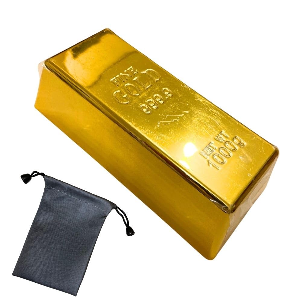 Amazon.co.jp: インゴット レプリカ 800g ゴールドバー ディスプレイ