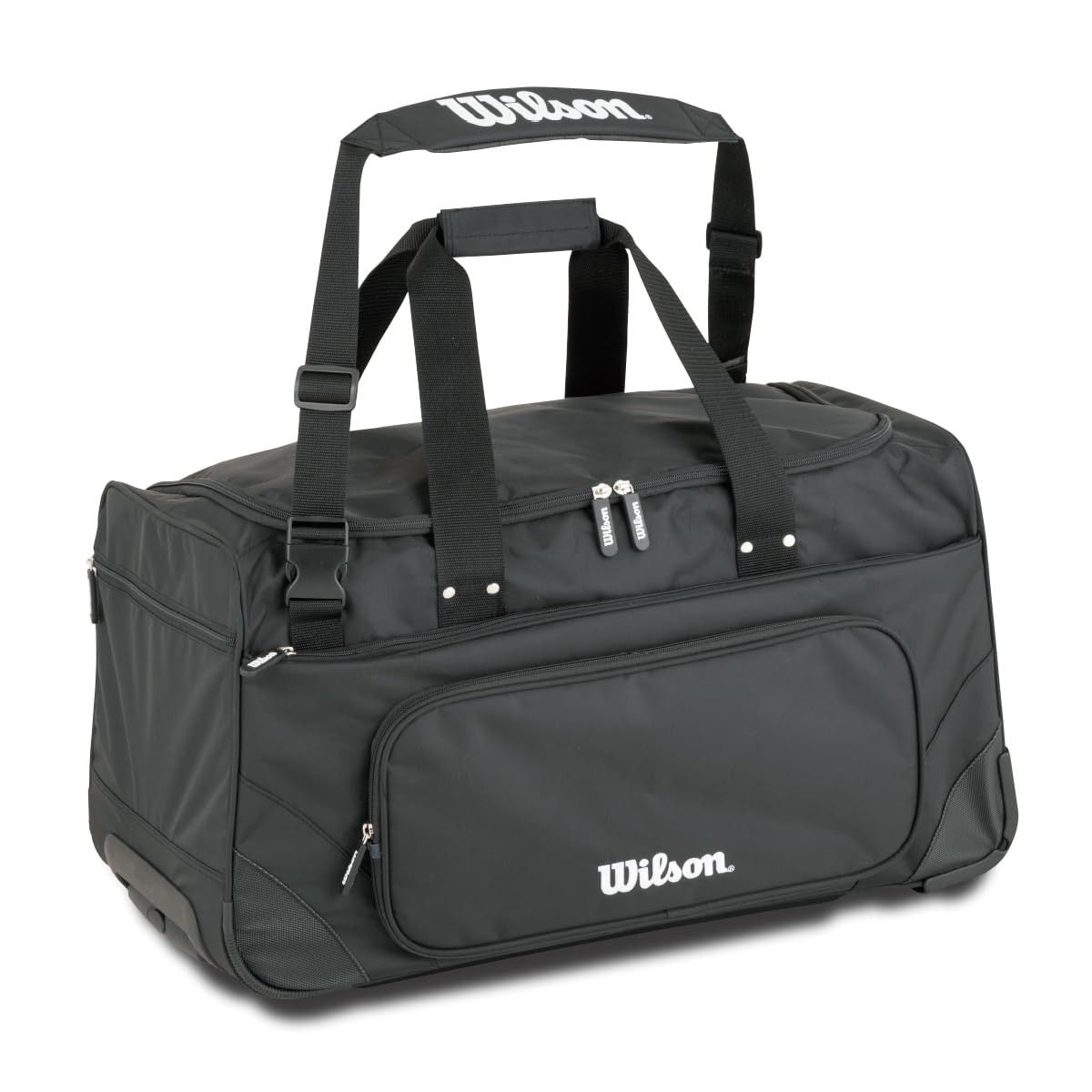 新品】Wilson 複数ポケット付 グレー キャディバック 新品】Wilson