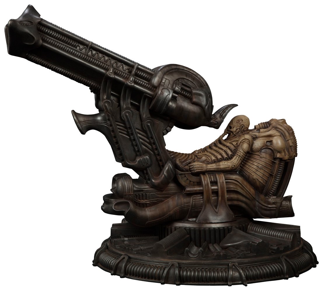 Amazon.co.jp: Maket Alien Space Jockey Non-Scale Resin Painted