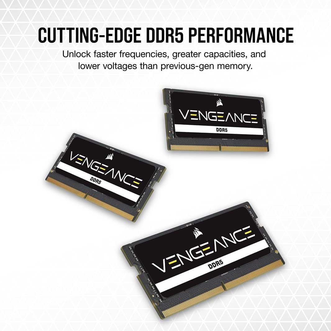 Amazon.com: CORSAIR Vengeance SODIMM DDR5 RAM 16GB (1x16GB