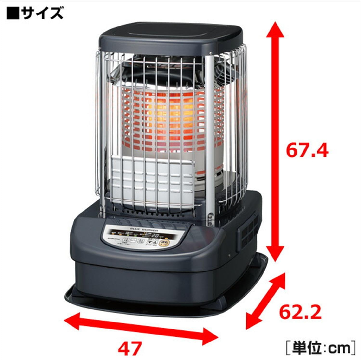 Amazon.co.jp : コロナ(Corona) ブルーバーナ (業務用タイプ)(木造31畳