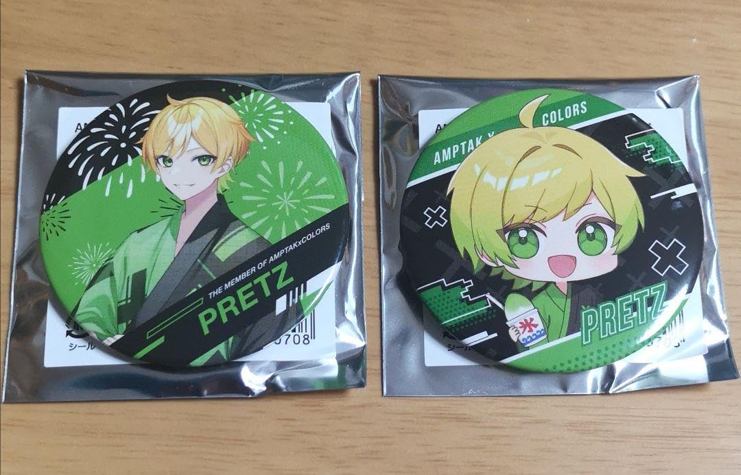 ぷりっつ 缶バッジ 夏 2022年 ぷりっつ 缶バッジ 夏 2022年 ぷりっつ