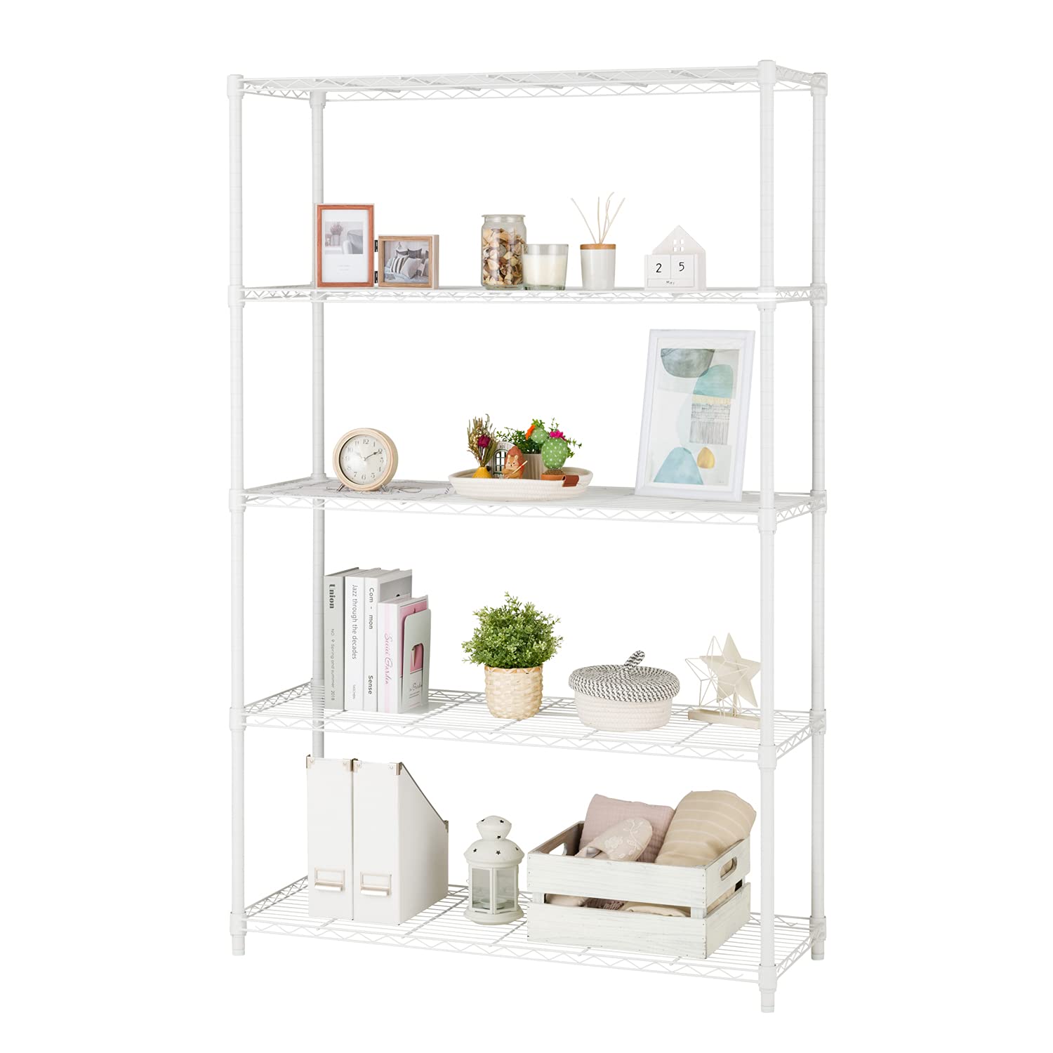 Amazon｜ドウシシャ ルミナス エリソンラテ スチールラック キャスター