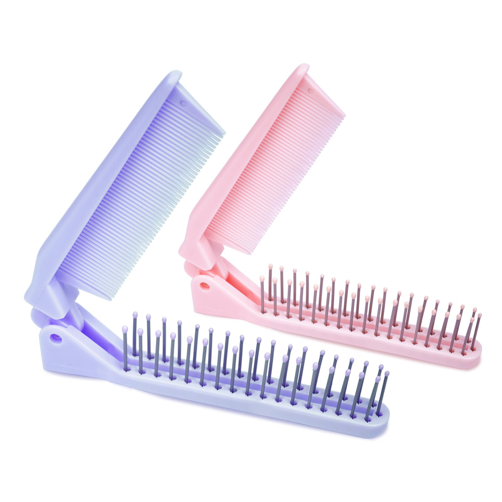 Amazon | RHOS ヘアコーム 折りたたみ 2点セットポータブル旅行