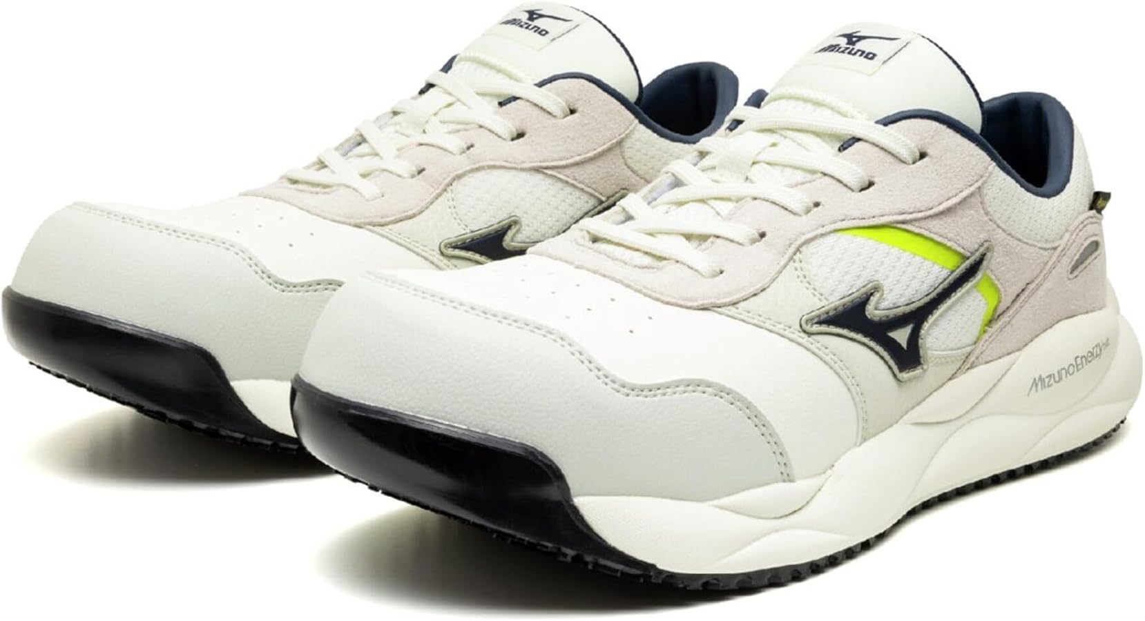 Amazon | [ミズノ] ワークシューズ オールマイティHV 11L アイボリー