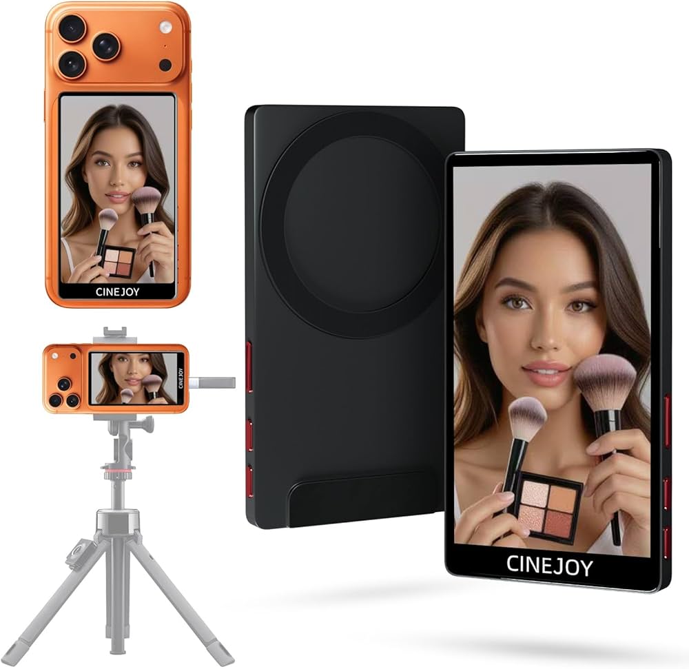 Amazon.co.jp: EACHSHOT CineJoy M2 Vlog 自撮りモニター 𝐢𝐏𝐡𝐨𝐧𝐞