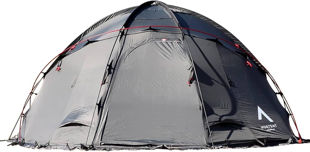 ノルテント ギャム6 アークティック テントポール 黒 1本 NORTENT