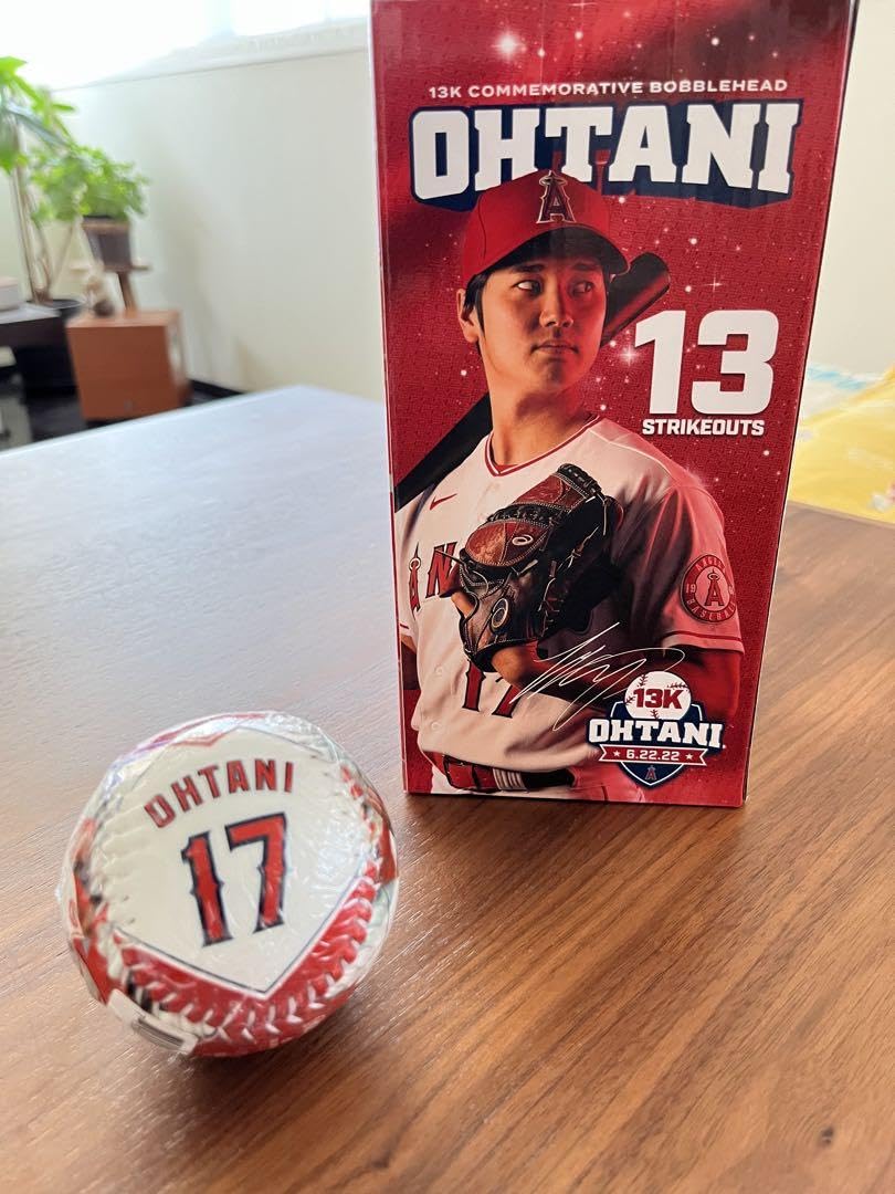 限定 大谷翔平 13奪三振記念 ボブルヘッド Amazon.co.jp: エンゼルス