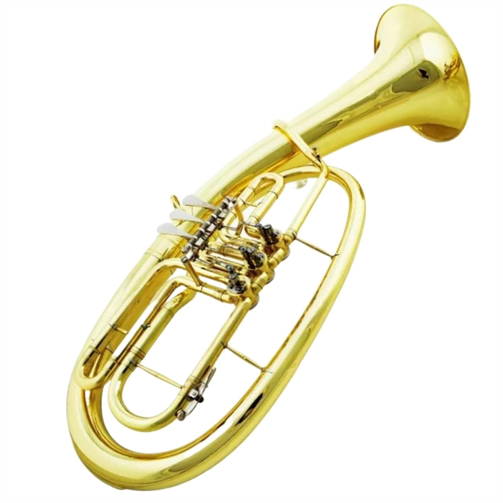 Amazon | ユーフォニアム テナーホルン楽器 B♭トランペット楽器 金