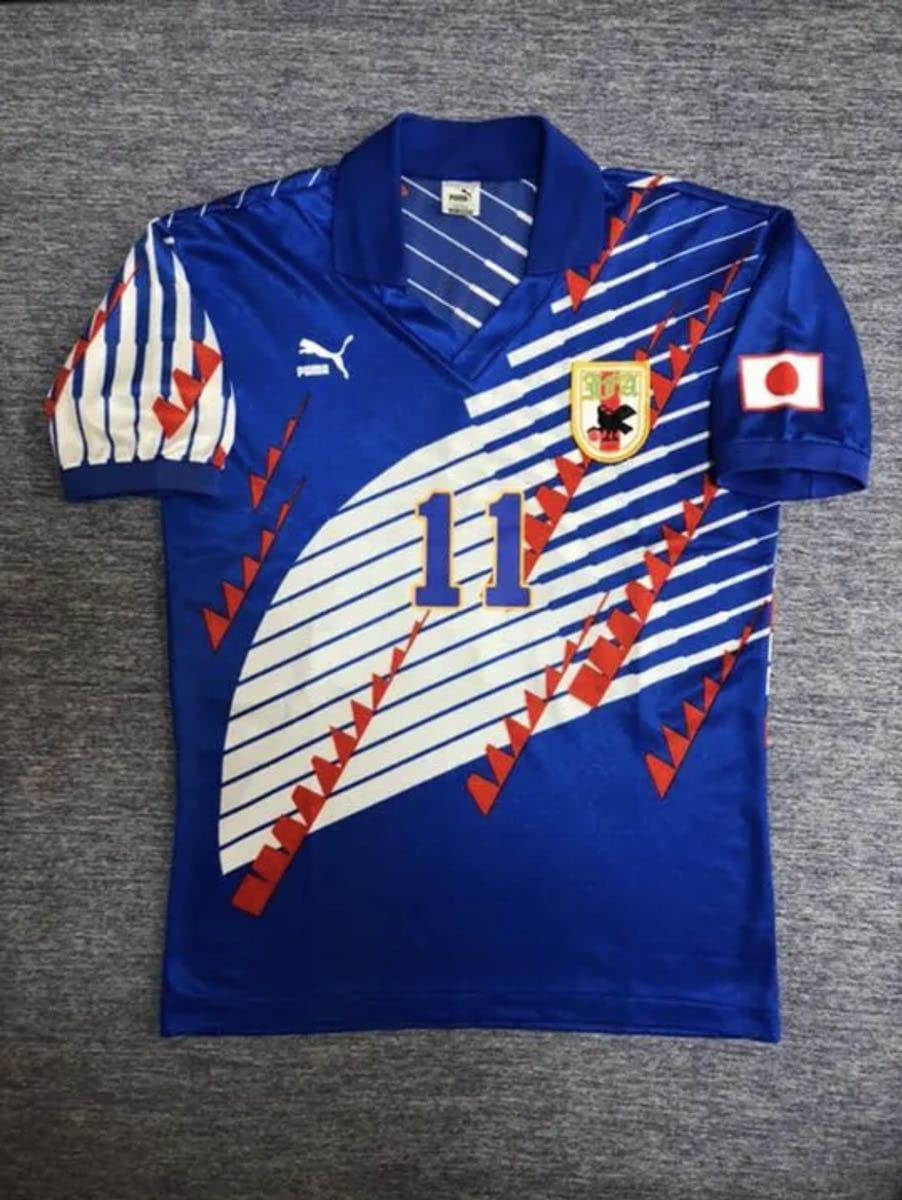 ドーハの悲劇」日本代表 Puma ユニフォーム XOサイズアウェイ