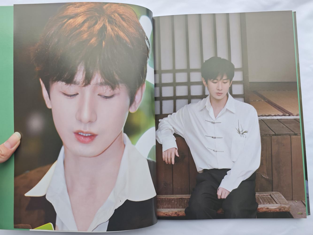 Amazon.co.jp: 月見竹取 成毅 チョンイー 写真集 80P 『琉璃』『沈香如