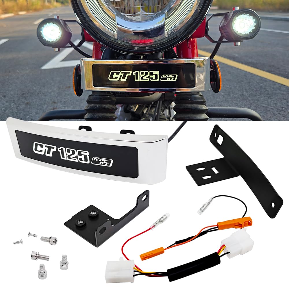 Amazon | LED フロントエンブレムキット 対応車種 ホンダ CT125