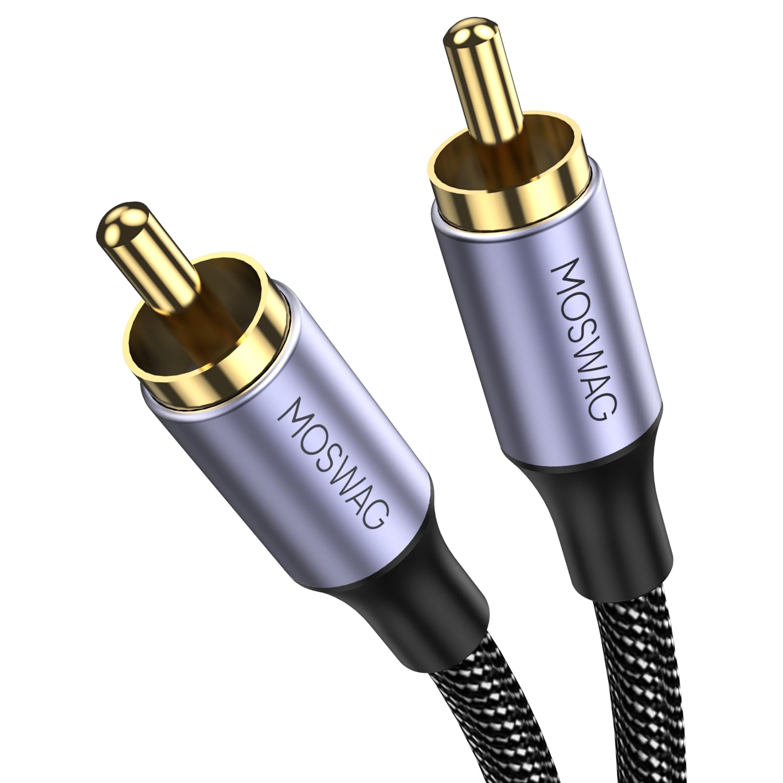 Amazon.com: MOSWAG RCA Coaxial Cable 3.3FT/1M, Digital Audio Cable