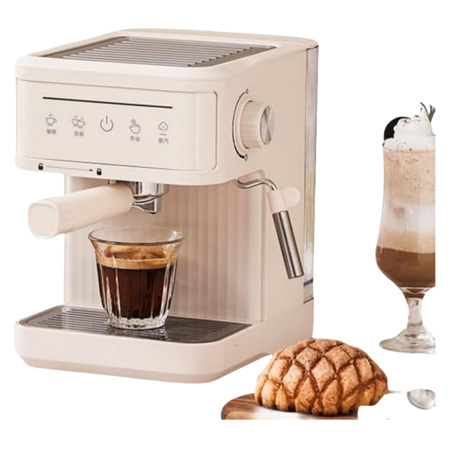 Amazon | Vifxucy半自動コーヒーメーカーカ人気 エスプレッソマシン