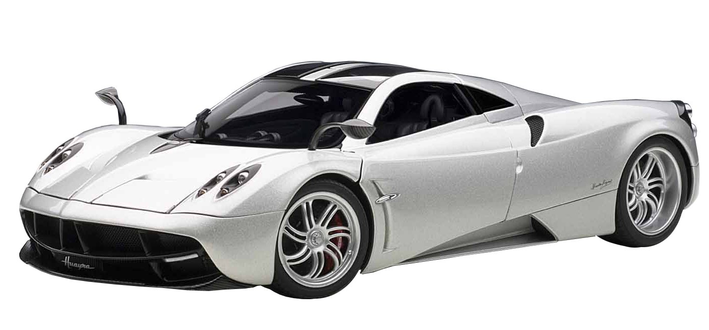 Amazon | AUTOart 1/18 パガーニ ウアイラ (シルバー) | ミニカー